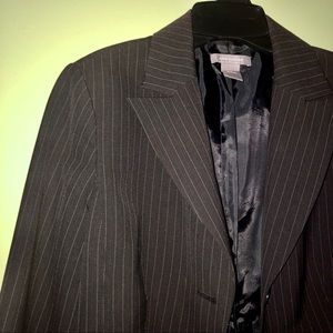 Ann Taylor Pinstripe Suit Jacket